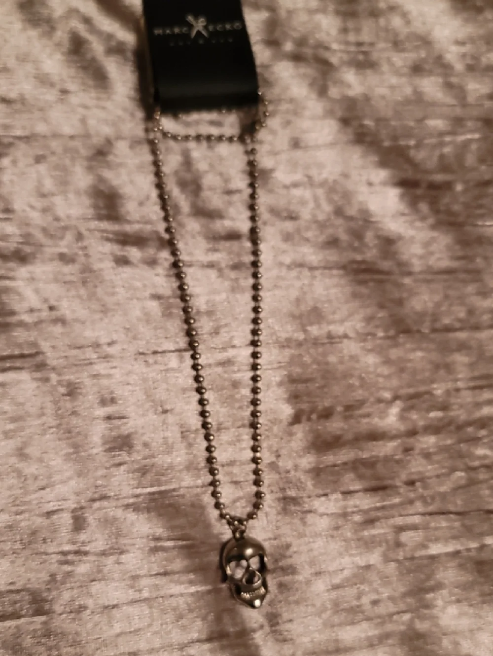 NWT Marc Ecko Men's Skull Necklace - Picture 3 of 6